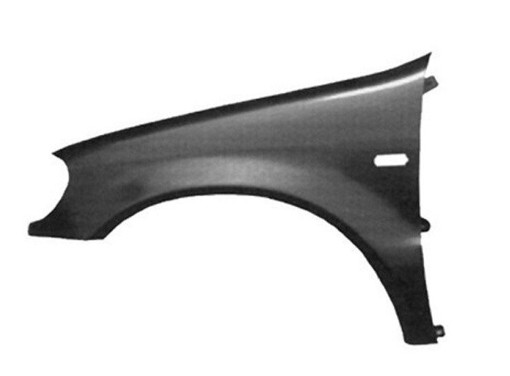 Acceder a la pieza Aleta delantera izquierda + agujero