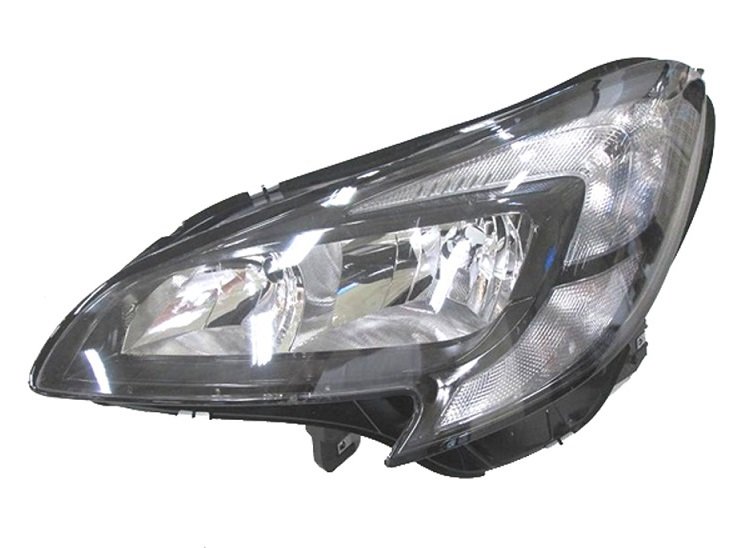 Faro izquierdo H7+H7 OPEL CORSA Para 2 lámparas H7. Ajuste interior eléctrico, suministrado con motor. Fondo negro. Excepto led y xenón.  pour OPEL CORSA Faro izquierdo H7+H7 OPEL CORSA Para 2 lámparas H7. Ajuste interior eléctrico, suministrado con motor. Fondo negro. Excepto led y xenón.  pour OPEL CORSA