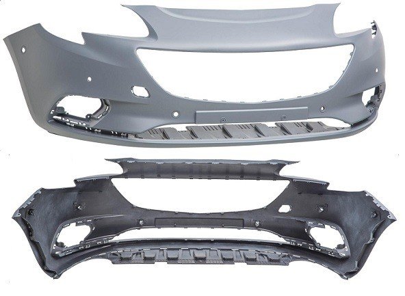 Acceder a la pieza Parachoques delantero imprimado con 6 sensores