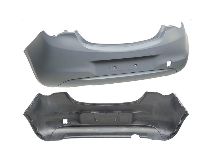 Acceder a la pieza Parachoques trasero imprimado