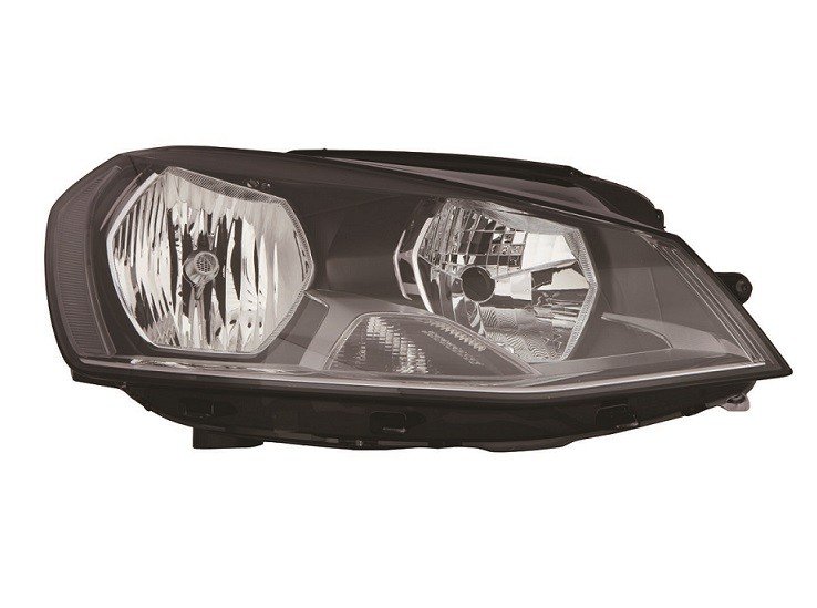 Faro derecho H7+H15 Negro Faro derecho H7+H15 Negro