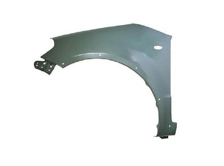 Acceder a la pieza Aleta delantera izquierda + agujeros