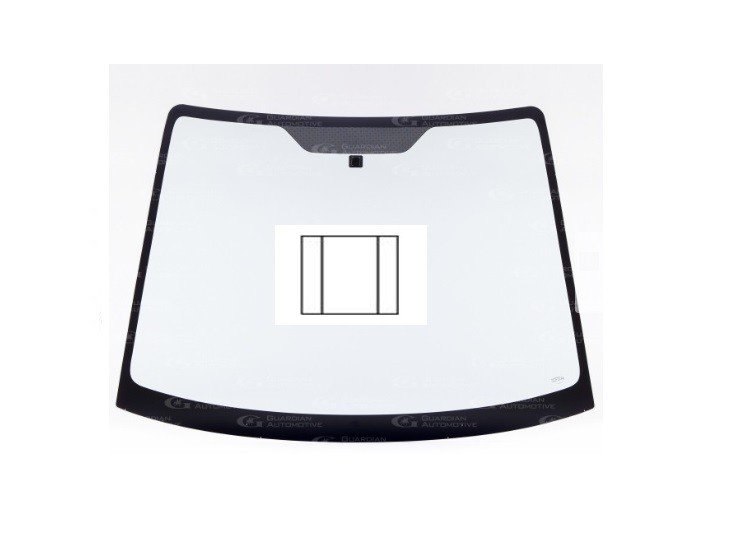 Acceder a la pieza Parabrisas tintado verde control solar