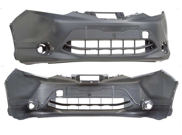 Acceder a la pieza Parachoques delantero negro