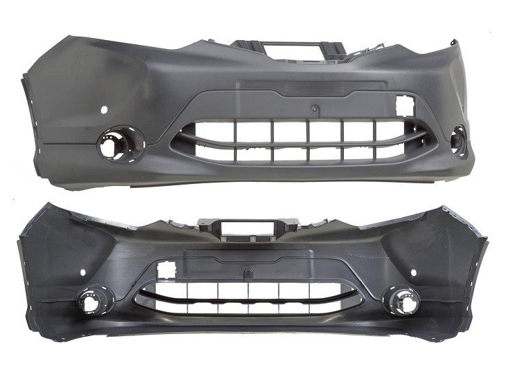 Acceder a la pieza Parachoques delantero negro 2 sensores