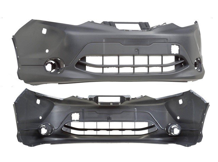 Acceder a la pieza Parachoques delantero negro lavafaros y 2 sensores
