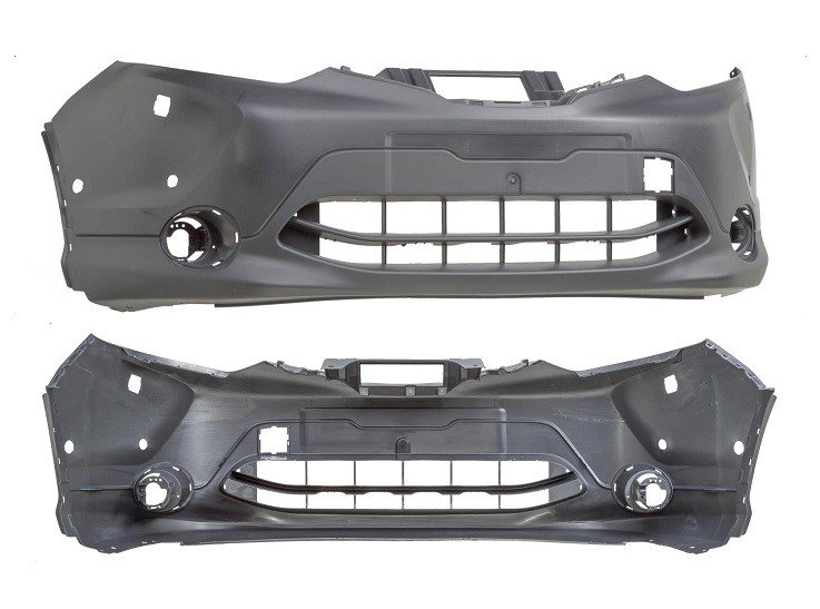 Acceder a la pieza Parachoques delantero negro lavafaros y 4 sensores