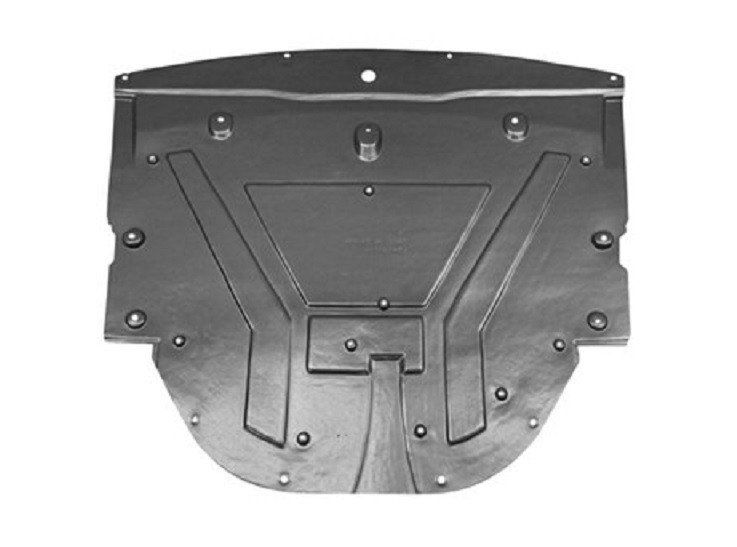 Acceder a la pieza Protección bajo motor