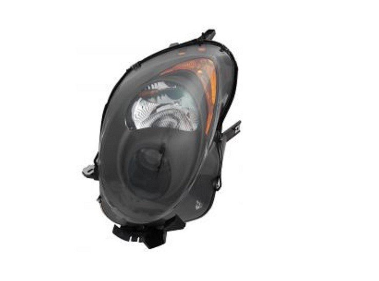 Faro izquierdo H7+H7 [Negro]