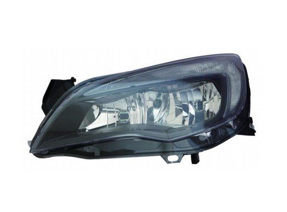 Acceder a la pieza Faro izquierdo H7+H7+Diurna [Negro]