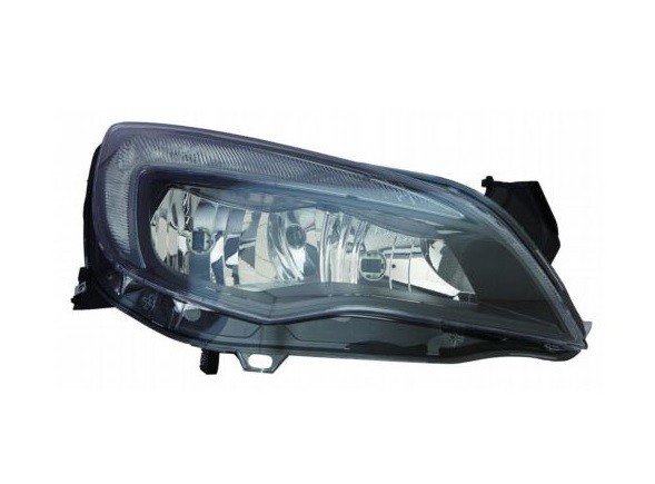 Acceder a la pieza Faro derecho H7+H7+Diurna [Negro]