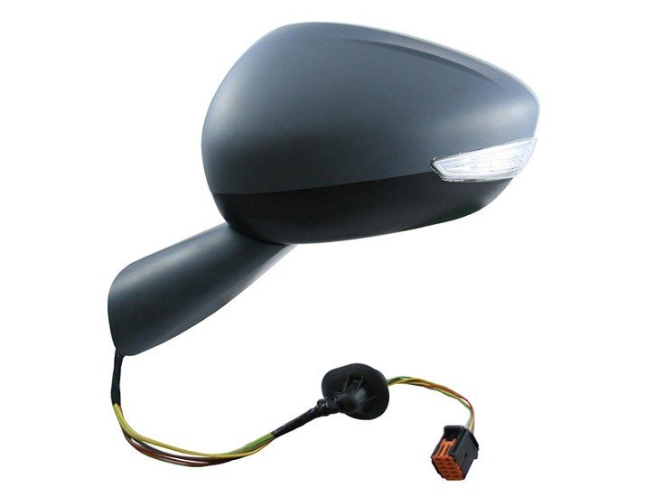 Retrovisor izquierdo eléctrico, térmico, abatible, imprimado + piloto + cortesia Retrovisor izquierdo eléctrico, térmico, abatible, imprimado + piloto + cortesia