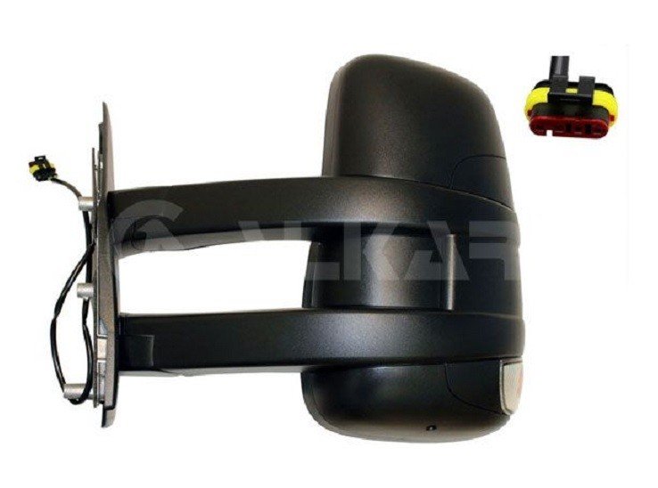 Acceder a la pieza Retrovisor manual izquierdo, convexo, con intermitente (Largo) (2 pines)