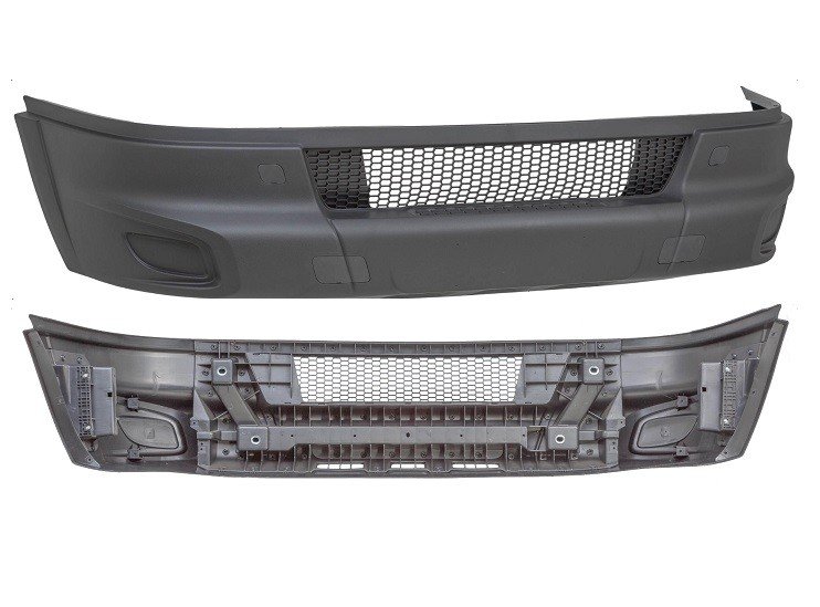 Acceder a la pieza Parachoques delantero negro