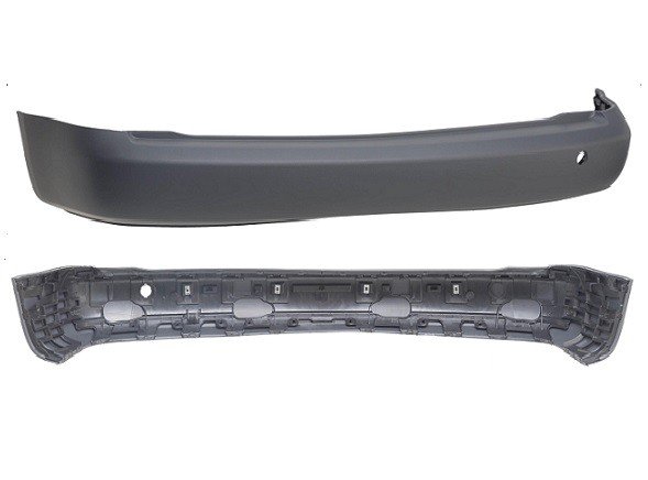 Acceder a la pieza Parachoques trasero negro