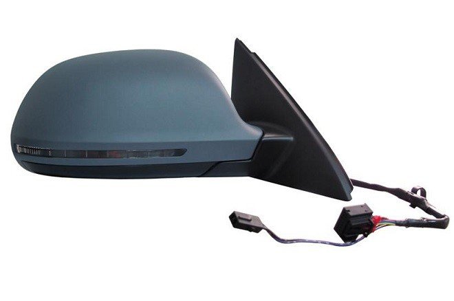 Retrovisor derecho eléctrico, térmico, abatible, memoria, imprimado + piloto pour AUDI Q3  Retrovisor derecho eléctrico, térmico, abatible, memoria, imprimado + piloto pour AUDI Q3