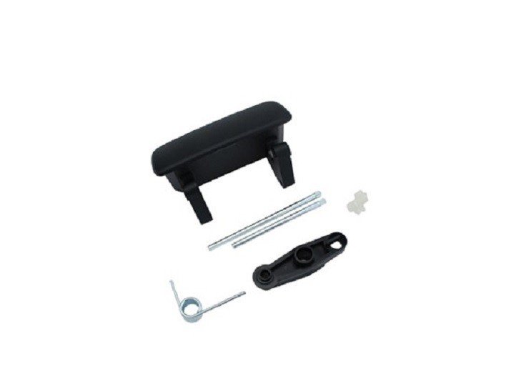 Acceder a la pieza Manilla puerta exterior lateral corredera derecha negra [Solo tirador]