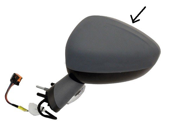 Retrovisor izquierdo eléctrico, térmico, abatible imprimado + piloto + cortesia + memoria CITROEN C4  pour CITROEN C4  Retrovisor izquierdo eléctrico, térmico, abatible imprimado + piloto + cortesia + memoria CITROEN C4  pour CITROEN C4