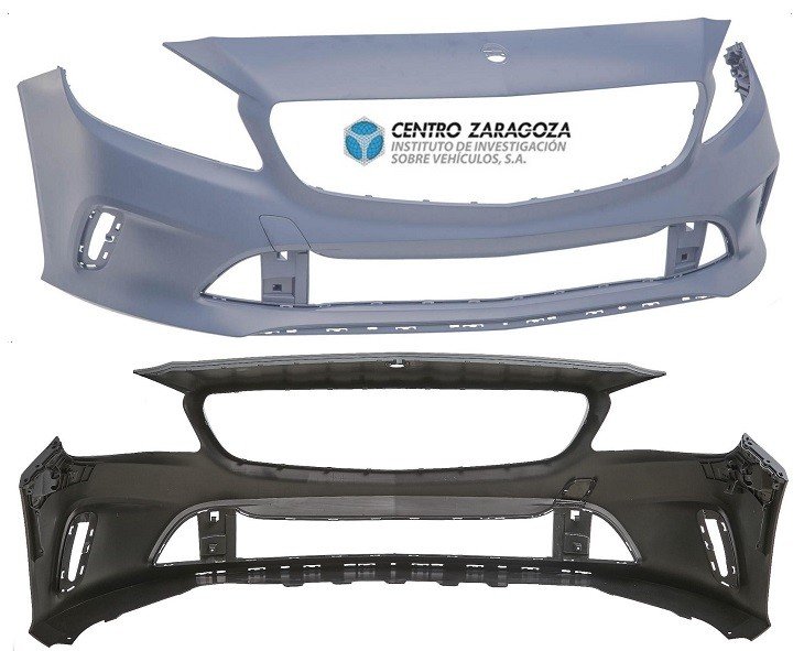 Acceder a la pieza Parachoques delantero imprimado [Premium]