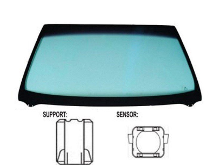 Acceder a la pieza Parabrisas tintado verde difuminado azul control solar sensor