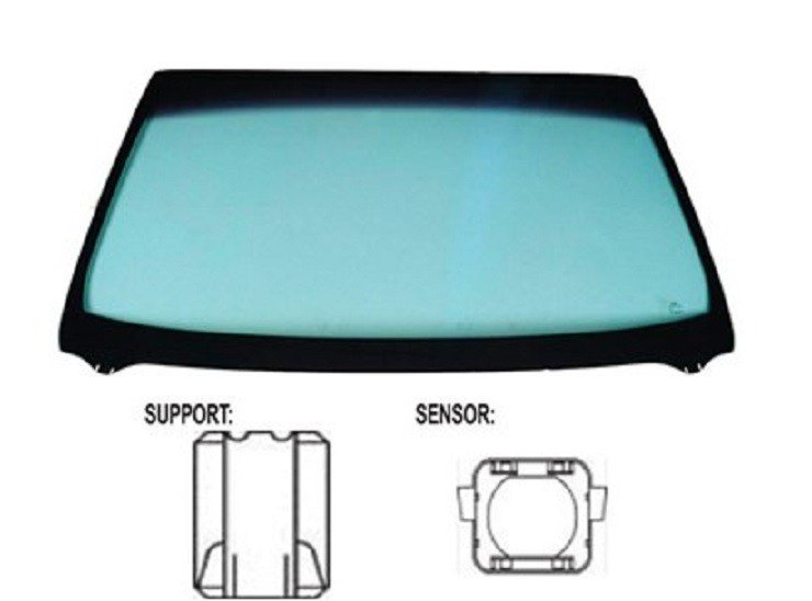 Acceder a la pieza Parabrisas tintado verde difuminado gris sensor