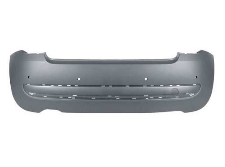 Parachoques trasero imprimadocon moldura + 4 sensores FIAT 500  pour FIAT 500 Parachoques trasero imprimadocon moldura + 4 sensores FIAT 500  pour FIAT 500