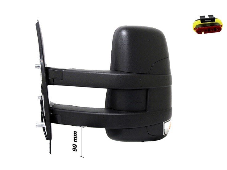 Acceder a la pieza Retrovisor izquierdo manual + piloto + sonda [Largo]