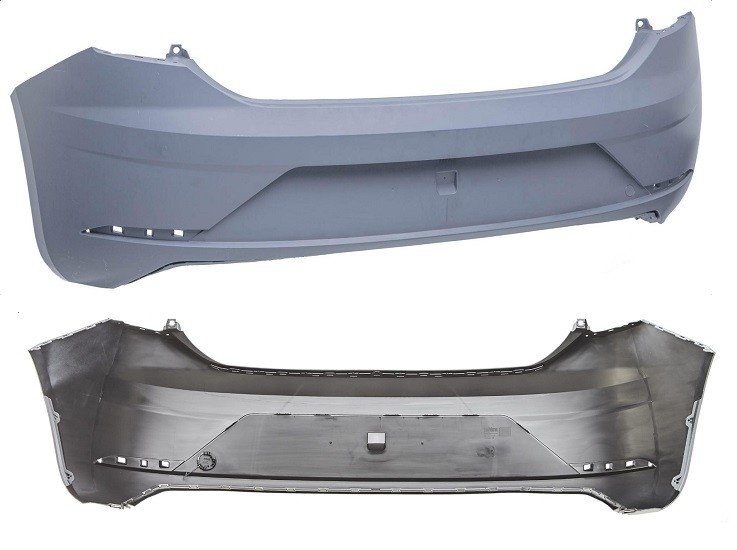 Acceder a la pieza Parachoques trasero imprimado