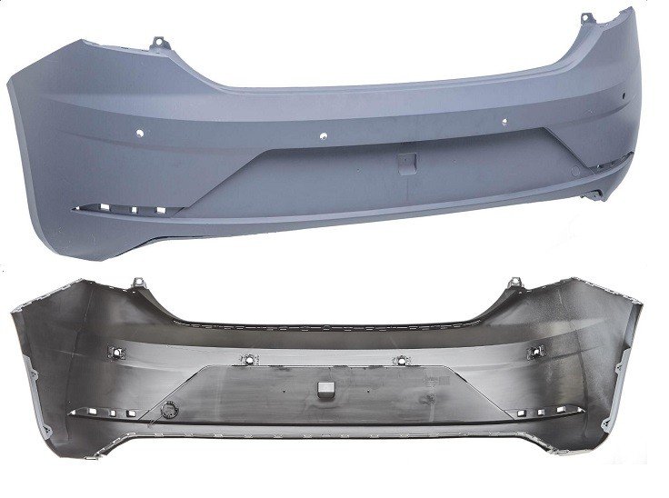 Acceder a la pieza Parachoques trasero imprimado +  4 sensores