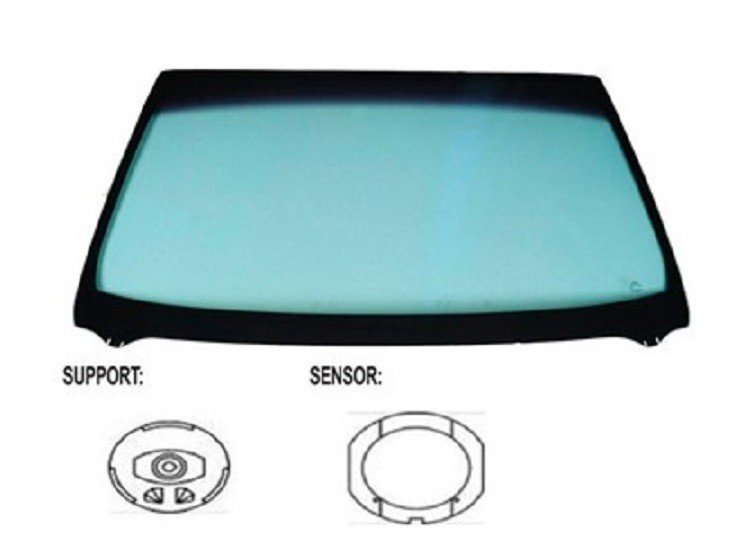 Acceder a la pieza Parabrisas tintado verde sensor