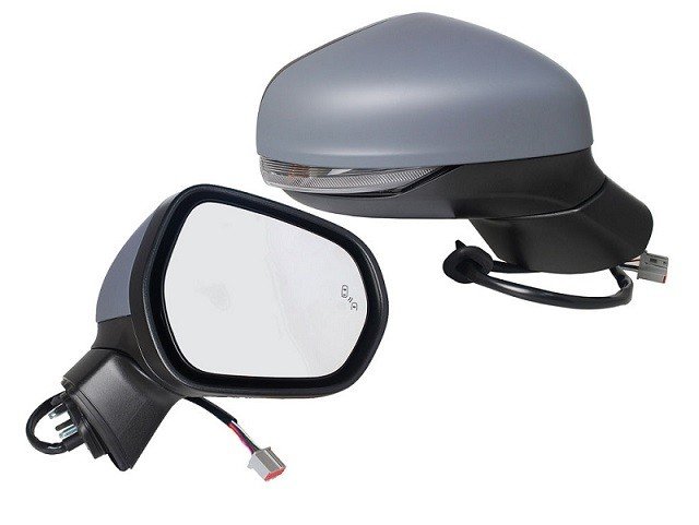 Acceder a la pieza Retrovisor derecho eléctrico, térmico, abatible, cortesia, imprimado, con intermitente, side (12 pines)