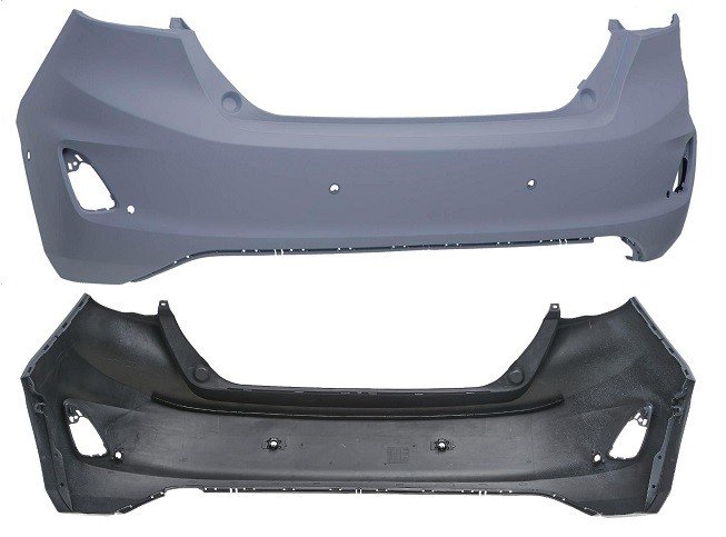 Parachoques trasero imprimado 6 sensores FORD FIESTA  pour FORD FIESTA Parachoques trasero imprimado 6 sensores FORD FIESTA  pour FORD FIESTA