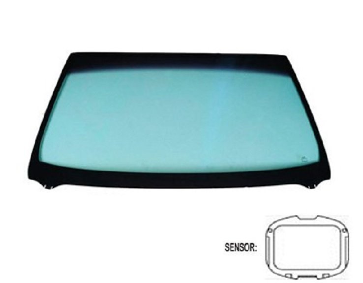 Acceder a la pieza Parabrisas tintado verde control solar difuminado gris sensor