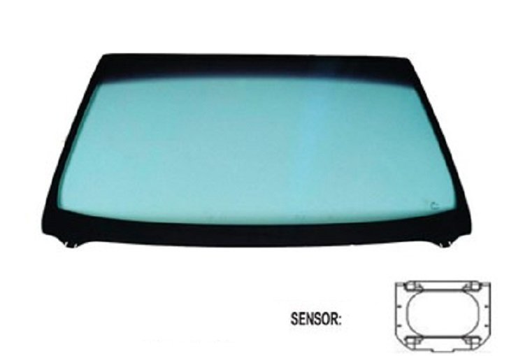 Acceder a la pieza Parabrisas tintado verde degradado azul control solar con sensor