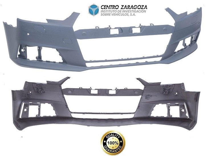 Acceder a la pieza Parachoques delantero imprimado lavafaros + 2 sensores