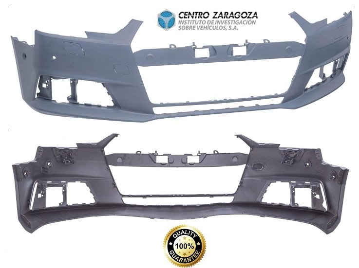 Acceder a la pieza Parachoques delantero imprimado lavafaros + 4 sensores