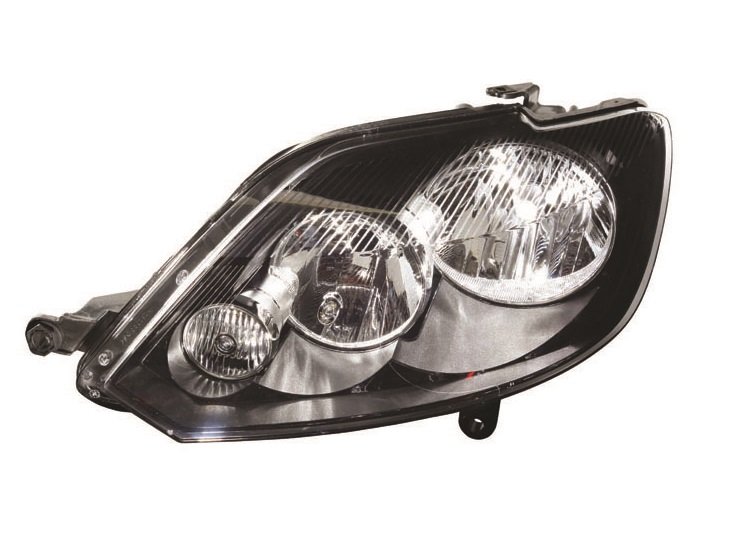 Faro izquierdo H7+H15+DIURNA Negro VOLKSWAGEN GOLF PLUS Equipado con lámparas H7, H15, P21W y W5W. Fondo negro con luz diurna. Ajuste interior eléctrico suministrado con motor. Excepto xenón. Iluminación  pour VOLKSWAGEN GOLF PLUS Faro izquierdo H7+H15+DIURNA Negro VOLKSWAGEN GOLF PLUS Equipado con lámparas H7, H15, P21W y W5W. Fondo negro con luz diurna. Ajuste interior eléctrico suministrado con motor. Excepto xenón. Iluminación  pour VOLKSWAGEN GOLF PLUS