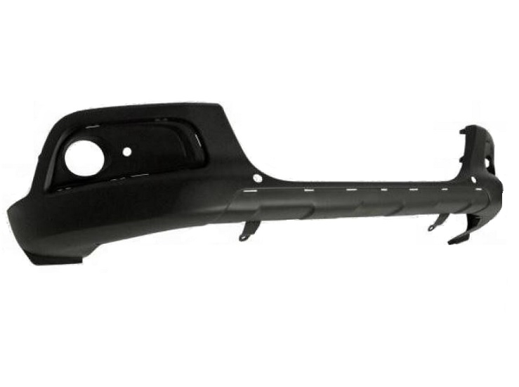 Parachoques delantero inferior negro para antinieblas - embellecedor - sensores