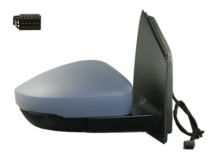 Retrovisor derecho eléctrico, térmico, imprimado + piloto rectangular VOLKSWAGEN POLO  pour VOLKSWAGEN POLO  Retrovisor derecho eléctrico, térmico, imprimado + piloto rectangular VOLKSWAGEN POLO  pour VOLKSWAGEN POLO