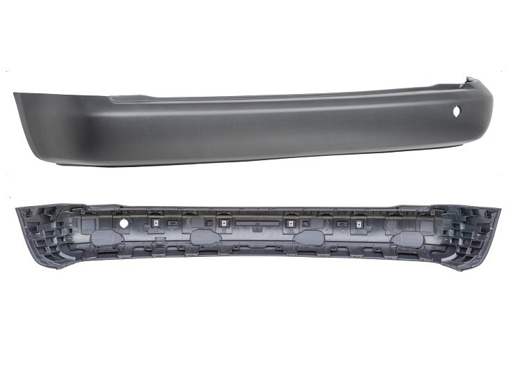 Acceder a la pieza Parachoques trasero negro [Van Combi] corto