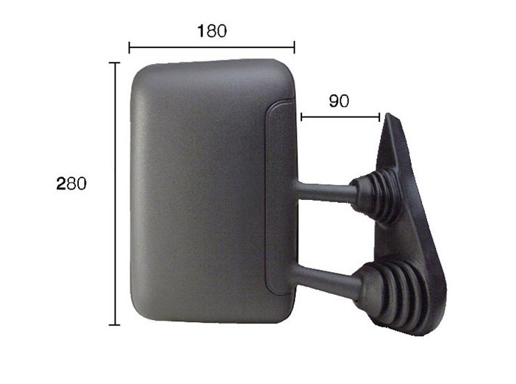 Retrovisor derecho manual Corto IVECO DAILY  pour IVECO DAILY Retrovisor derecho manual Corto IVECO DAILY  pour IVECO DAILY