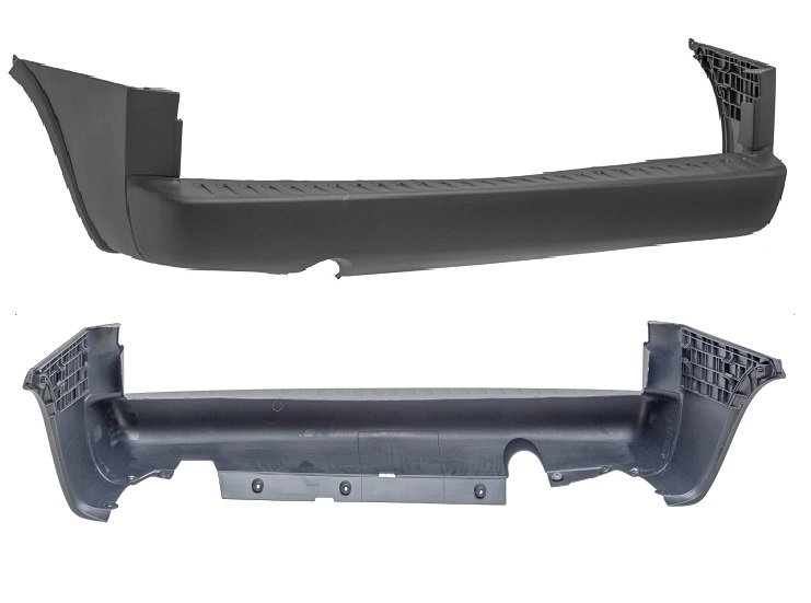 Acceder a la pieza Parachoques trasero negro [Cargo]