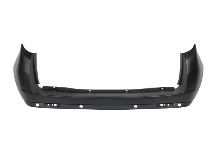 Acceder a la pieza Parachoques trasero negro [1 puerta]