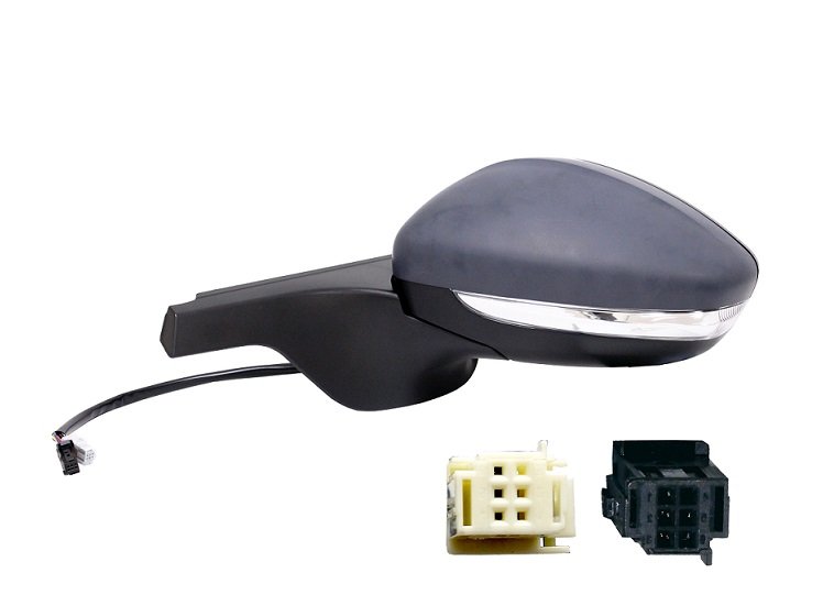 Retrovisor izquierdo eléctrico, térmico, abatible, imprimado + piloto + side 18-> CITROEN C3  pour CITROEN C3 Retrovisor izquierdo eléctrico, térmico, abatible, imprimado + piloto + side 18-> CITROEN C3  pour CITROEN C3