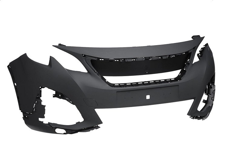 Parachoques delantero imprimado (Faros Led) pour PEUGEOT 3008 Parachoques delantero imprimado (Faros Led) pour PEUGEOT 3008