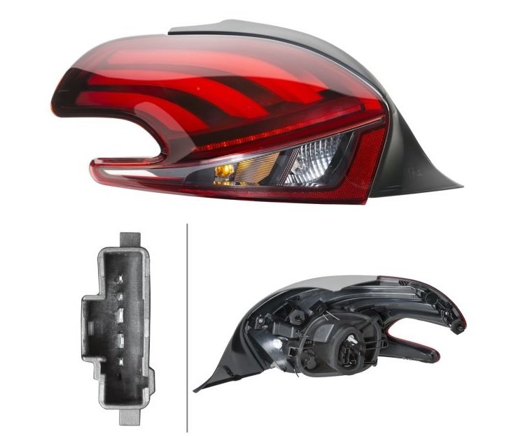 Acceder a la pieza Piloto trasero izquierdo LED 3/5ptas [Hella]