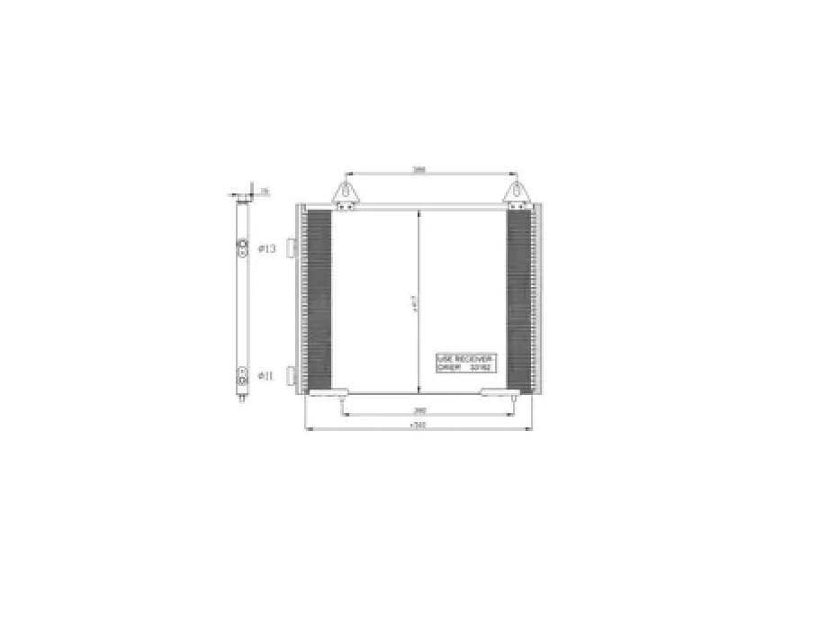 Acceder a la pieza Condensador de climatización 1.9L TD