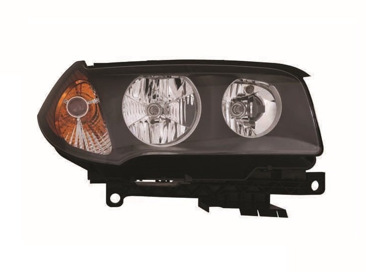 Faro derecho H7+H7 Ambar BMW X3 Para 2 lámparas H7 con fondo negro y intermitente ambar. Ajuste interior eléctrico, suministrado con motor. Excepto xenón.  pour BMW X3 Faro derecho H7+H7 Ambar BMW X3 Para 2 lámparas H7 con fondo negro y intermitente ambar. Ajuste interior eléctrico, suministrado con motor. Excepto xenón.  pour BMW X3