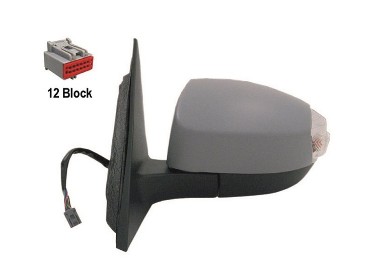 Retrovisor izquierdo eléctrico, térmico, imprimado + intermitente + cortesía gran ángulo FORD S-MAX  pour FORD S-MAX Retrovisor izquierdo eléctrico, térmico, imprimado + intermitente + cortesía gran ángulo FORD S-MAX  pour FORD S-MAX