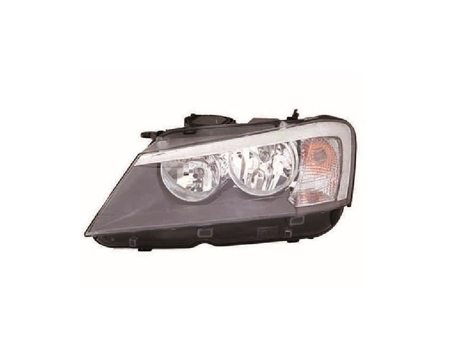 Faro izquierdo con motor H7+H7+PY21W+W5W BMW X3 Para 2 lámparas H7, 1 lampara PY21W y 1 lampara W5W.Suministrado con motor. Base negra  pour BMW X3 Faro izquierdo con motor H7+H7+PY21W+W5W BMW X3 Para 2 lámparas H7, 1 lampara PY21W y 1 lampara W5W.Suministrado con motor. Base negra  pour BMW X3